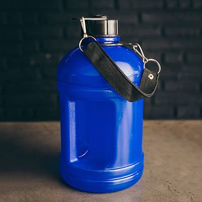 Bidón azul