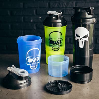 Detalle de shakers